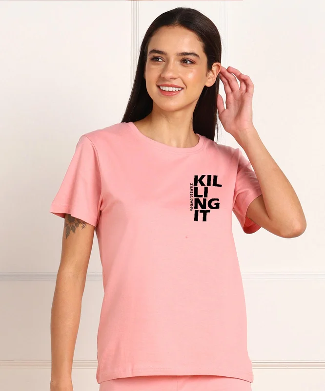 Weekend Bargains to Grab Womens  Regular Fit Printed Tshirt