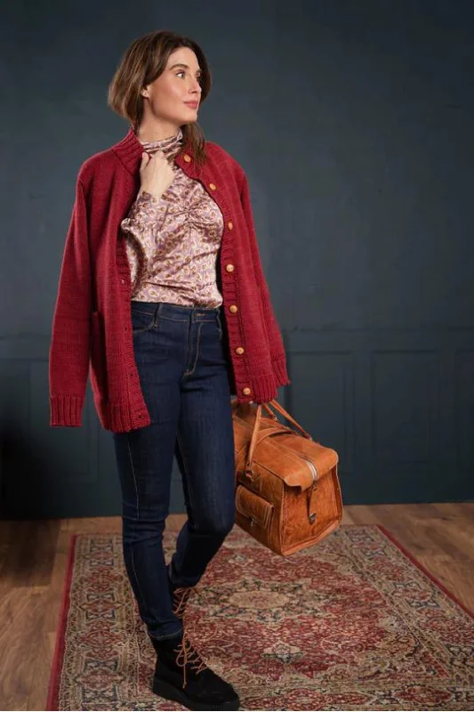 Markdown Madness Orizon - Victoria Cardigan - Red