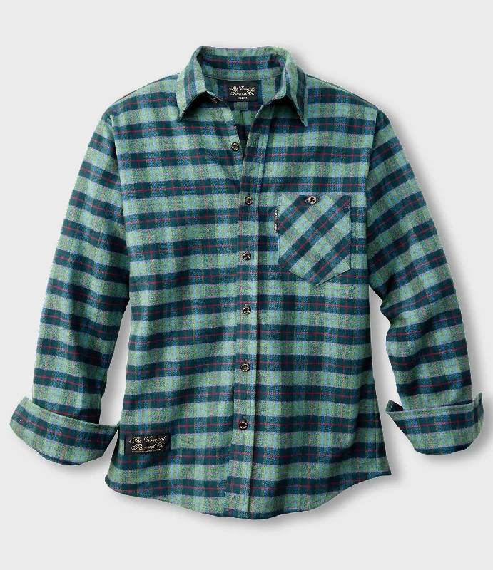 Overstock Fitted Flannel Shirt - Montana