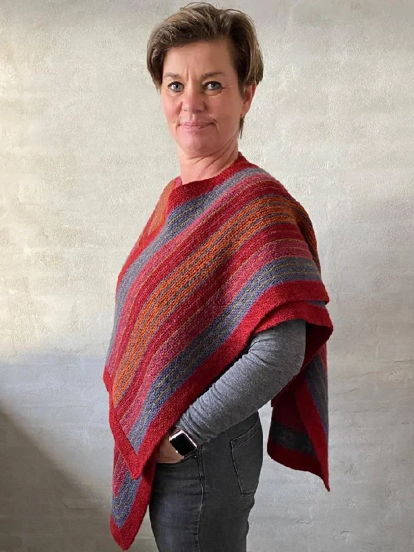 Final Markdown Promenade shawl by Hanne Falkenberg, knitting pattern
