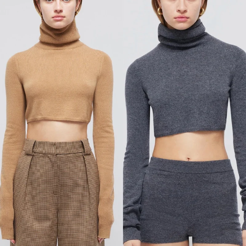 Instant Discount Simkhai Brie Cropped Turtleneck