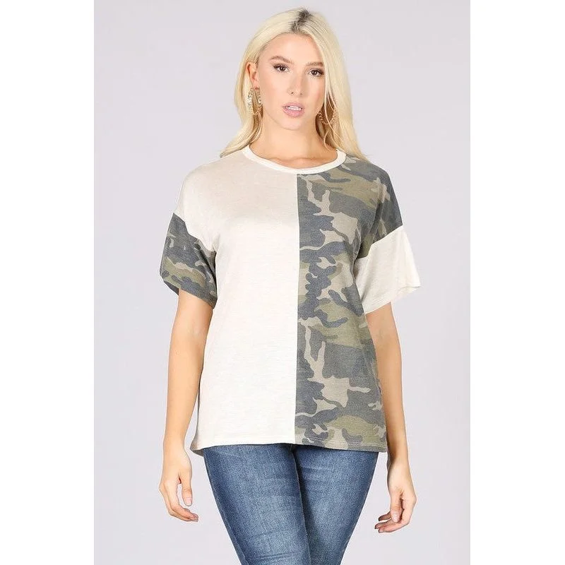 Deal Dash Camo block top