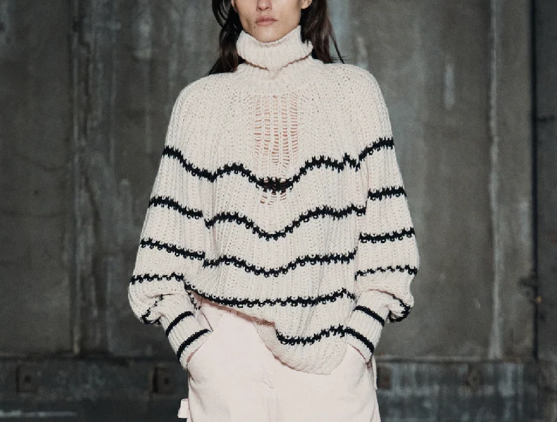 Warehouse Sale Nude Oversized Sweater